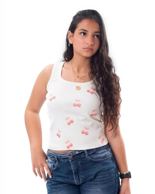 Bow & Berry Top